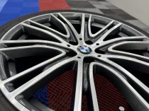 Used 20 Inch Genuine Bmw Style 759 Individual Alloy Wheels, Fully Refurbished, Wide Rear, Inc VG Michelin Runflat Tyres 5x112