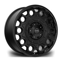 New 20 Inch Riviera Xtreme RXS4 Alloy Wheels In Satin Black, 1250kg Load Rated, For Ford Transit Custom 5x160