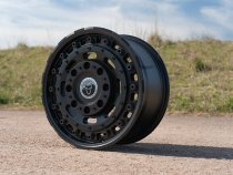 New 17 Inch Wolfrace Explorer Slotmag Alloy Wheels In Matt Black, 1250kg, Vauxhall Vivaro A, Movano C, Nissan Primastar, Renault Trafic, Citroen Relay, Fiat Ducato, Peugeot Boxer 5x118
