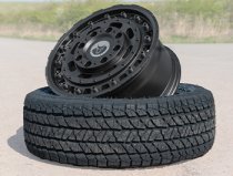 New 17 Inch Wolfrace Explorer Slotmag Alloy Wheels In Matt Black, 1250kg Load, Master, Movano, Sprinter, VW LT, Ducato Maxi, Relay Maxi Van 5x130