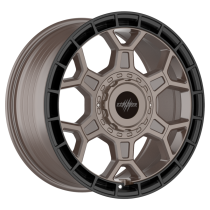 New 17 Inch Wolfrace Explorer Black Wolf One Alloy Wheels In Matt Black with Matt Bronze Center, 1250kg, Mercedes Vito, VW Transporter T4 5x112