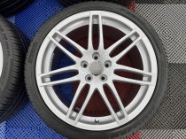 Used 19 Inch Genuine Audi TT 8J 7 Double Spoke RS4 Alloy Wheels, Fully Refurbished Including Tyres 5x112