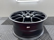 New 18 Inch CH-R Style Motosport Alloy Wheels in Satin Black with Polished Lip BMW 5x120