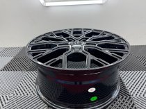 New 18 Inch VLR-T Style Alloy Wheels In Gloss Black Load Rated 1000kg Ford Transit Custom 5x160