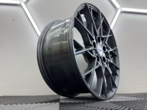 New 18 Inch Riviera RV197 Alloy Wheels in Gloss Gunmetal 850kg Load 5x120