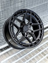 New 19 Inch Bola FLQ Alloy Wheels In Gloss Black, Wider Rear Option