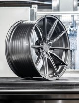 New 19 Inch Bola FLQ Alloy Wheels In Matt Gunmetal, Wider Rear Option