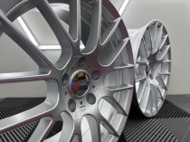New 18 Inch 359 Style Alloy Wheels In Silver, Wider 9" Rears BMW 5x120