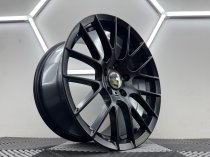 New 18 Inch 359 Style Alloy Wheels In Satin Black, Wider 9" Rears BMW 5x120