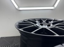 New 18 Inch 359 Style Alloy Wheels In Satin Black, Wider 9" Rears BMW 5x120