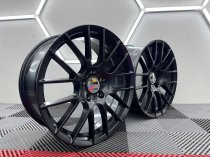 New 18 Inch 359 Style Alloy Wheels In Satin Black, Wider 9" Rears BMW 5x120