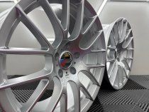 New 19 Inch 359 Style Alloy Wheels In Silver, Deeper 9.5" Rears BMW 5x120