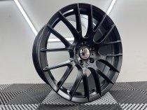 New 19 Inch 359 Style Alloy Wheels In Satin Black, Deeper 9.5″ Rears BMW 5x120