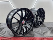 New 19 Inch 359 Style Alloy Wheels In Satin Black, Deeper 9.5" Rears BMW 5x120