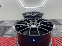 New 19 Inch 359 Style Alloy Wheels In Satin Black, Deeper 9.5" Rears BMW 5x120
