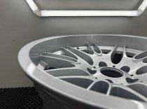 New 18 Inch , Type 65 M Style Alloy Wheels, Flow Forged In Silver With Deep Dish And Deeper 10.5" Rears BMW E31 E39 E38 5x120