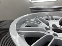 New 18 Inch , Type 65 M Style Alloy Wheels, Flow Forged In Silver With Deep Dish And Deeper 10.5" Rears BMW E31 E39 E38 5x120