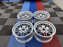 New 18 Inch , Type 65 M Style Alloy Wheels, Flow Forged In Silver With Deep Dish And Deeper 10.5" Rears BMW E31 E39 E38 5x120