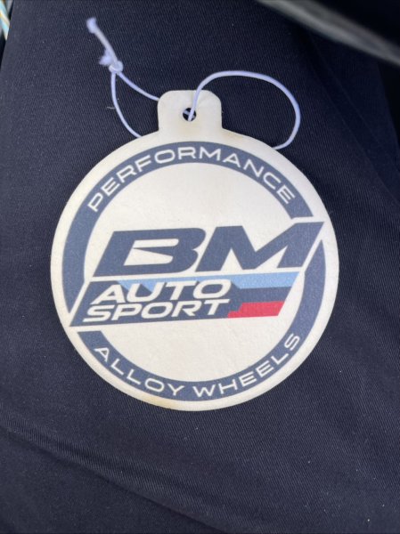 New BM Autosport Premium Hanging Car Air Freshener - Invictus Scent
