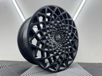 New 16 Inch Rogue Revolution Alloy Wheels In Satin Black 1500kg Load Rating Ford Transit Custom 5x160