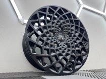 New 16 Inch Rogue Revolution Alloy Wheels In Satin Black 1500kg Load Rating Ford Transit Custom 5x160