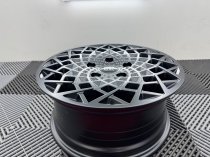 New 16 Inch Rogue Revolution Alloy Wheels In Satin Black 1500kg Load Rating Ford Transit Custom 5x160