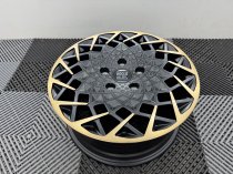 New 16 Inch Rogue Revolution Alloy Wheels In Satin Black With Bronze Lip 1500kg Load Rating Vauxhall Movano C, Citroen Relay, Fiat Ducato, Peugeot Boxer Vans 5x118