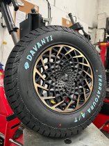 New 16 Inch Rogue Revolution Alloy Wheels In Satin Black With Bronze Lip 1500kg Load Rating Vauxhall Movano C, Citroen Relay, Fiat Ducato, Peugeot Boxer Vans 5x118