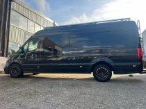 New 16 Inch Rogue Revolution Alloy Wheels In Satin Black With Bronze Lip 1500kg Load Rating Vauxhall Movano C, Citroen Relay, Fiat Ducato, Peugeot Boxer Vans 5x118
