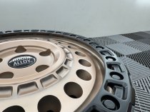 New 16 Inch Rogue Rocky Alloy Wheels In Sand With Black Lip 2000kg Load Rating Vauxhall Movano C, Citroen Relay, Fiat Ducato, Peugeot Boxer Vans 5x118
