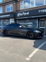 New 22 Inch BOLA FLG Alloy Wheels In Gloss Black, Wider Rear Options