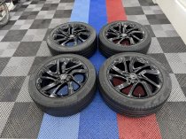 Used 21" Range Rover Sport L494 L405 Style 5085 Alloy Wheels In Gloss Black + Tyres 5x120