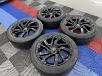 Used 21" Range Rover Sport L494 L405 Style 5085 Alloy Wheels In Gloss Black + Tyres 5x120
