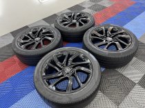 Used 21" Range Rover Sport L494 L405 Style 5085 Alloy Wheels In Gloss Black + Tyres 5x120