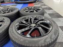 Used 21" Range Rover Sport L494 L405 Style 5085 Alloy Wheels In Gloss Black + Tyres 5x120