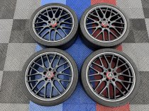 Used 19 Inch Genuine Mercedes CLA45 C117 A45 A176 AMG Alloy Wheels, Fully Refurbished Inc Tyres 5x112