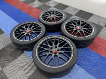 Used 19 Inch Genuine Mercedes CLA45 C117 A45 A176 AMG Alloy Wheels, Fully Refurbished Inc Tyres 5x112