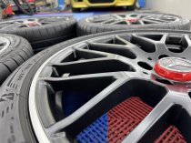 Used 19 Inch Genuine Mercedes CLA45 C117 A45 A176 AMG Alloy Wheels, Fully Refurbished Inc Tyres 5x112
