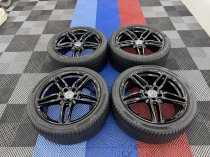 Used 19 Inch Genuine Mercedes E Class W213 AMG 5 Twin Spoke Alloy Wheels , Fully Refurbished Including Tyres 5x112