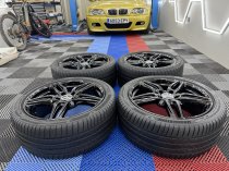 Used 19 Inch Genuine Mercedes E Class W213 AMG 5 Twin Spoke Alloy Wheels , Fully Refurbished Including Tyres 5x112