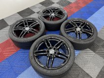 Used 19 Inch Genuine Mercedes E Class W213 AMG 5 Twin Spoke Alloy Wheels , Fully Refurbished Including Tyres 5x112