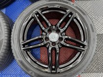 Used 19 Inch Genuine Mercedes E Class W213 AMG 5 Twin Spoke Alloy Wheels , Fully Refurbished Including Tyres 5x112