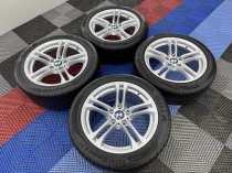 Used 18 Inch Genuine BMW Style 613 M Sport F10 Alloy Wheels, Wide Rear, Fully Refurbished Inc Good Tyres