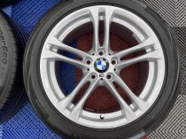 Used 18 Inch Genuine BMW Style 613 M Sport F10 Alloy Wheels, Wide Rear, Fully Refurbished Inc Good Tyres