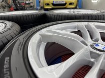 Used 18 Inch Genuine BMW Style 613 M Sport F10 Alloy Wheels, Wide Rear, Fully Refurbished Inc Good Tyres