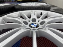 Used 18 Inch Genuine Bmw Style 193 E9x MV3 Sport Alloy Wheels, Fully Refurbished, Wide Rear Inc Good Runflat Tyres 5x120