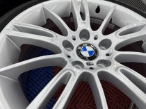 Used 18 Inch Genuine Bmw Style 193 E9x MV3 Sport Alloy Wheels, Fully Refurbished, Wide Rear Inc Good Runflat Tyres 5x120