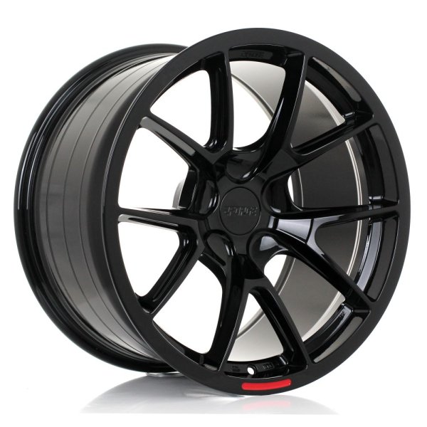 New 17 Inch 2Forge ZF9 Alloy Wheels In Gloss Black, Rotary-Forged, Various Wider Rear Options