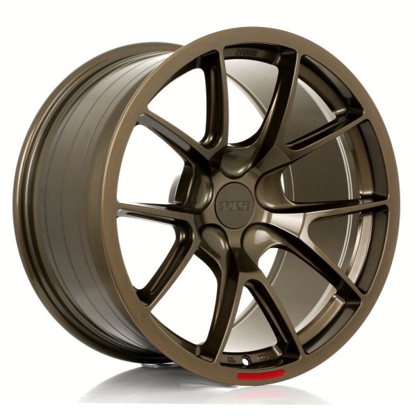 New 17 Inch 2Forge ZF9 Alloy Wheels In Gloss Bronze, Rotary-Forged, Various Wider Rear Options
