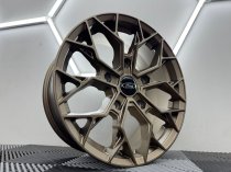 New 18 Inch Venom-R Style Alloy Wheels In Matt Copper / Bronze Load Rated 1050kg Ford Transit Custom 5x160